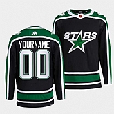 Men's Dallas Stars Active Player Custom 2022 Black Reverse Retro 2.0 Stitched Jersey,baseball caps,new era cap wholesale,wholesale hats